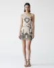 Sequin Strapless Mini Dress – Neutral sold by JW PEI