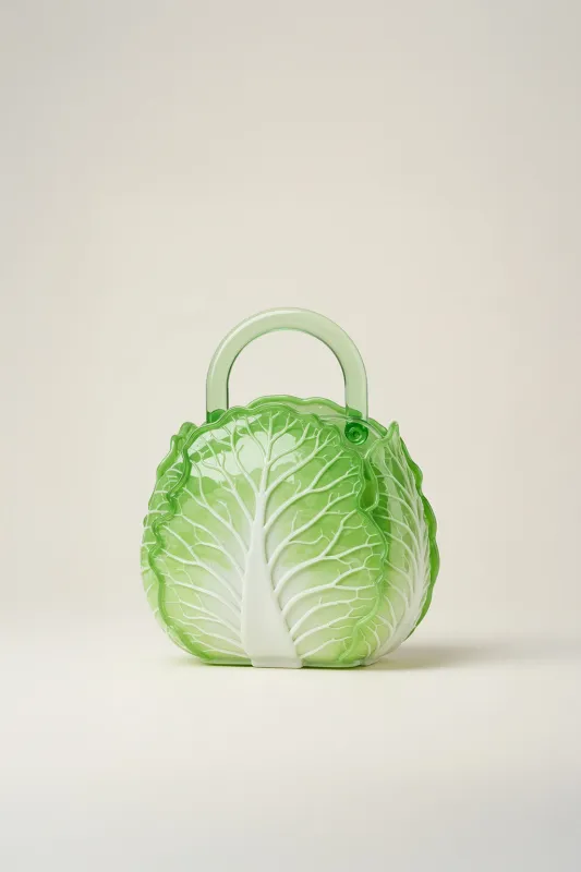 Cabbage Shaped Bag - Green sold by JW PEI