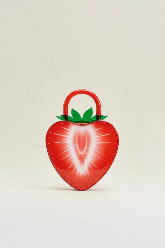 Strawberry Shaped Bag - Red sold by JW PEI