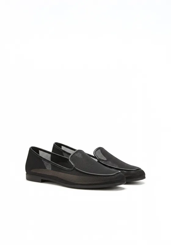 Lila Mesh Loafers – Black sold by JW PEI