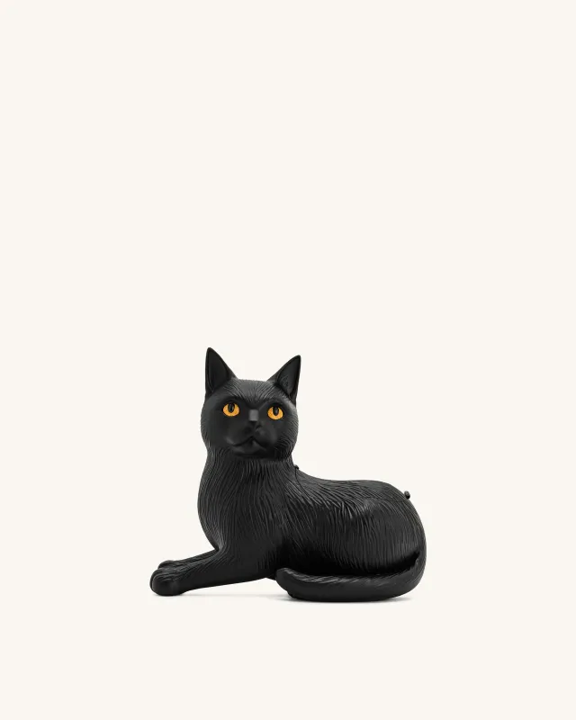 Hedy Black Cat Clutch - Black sold by JW PEI