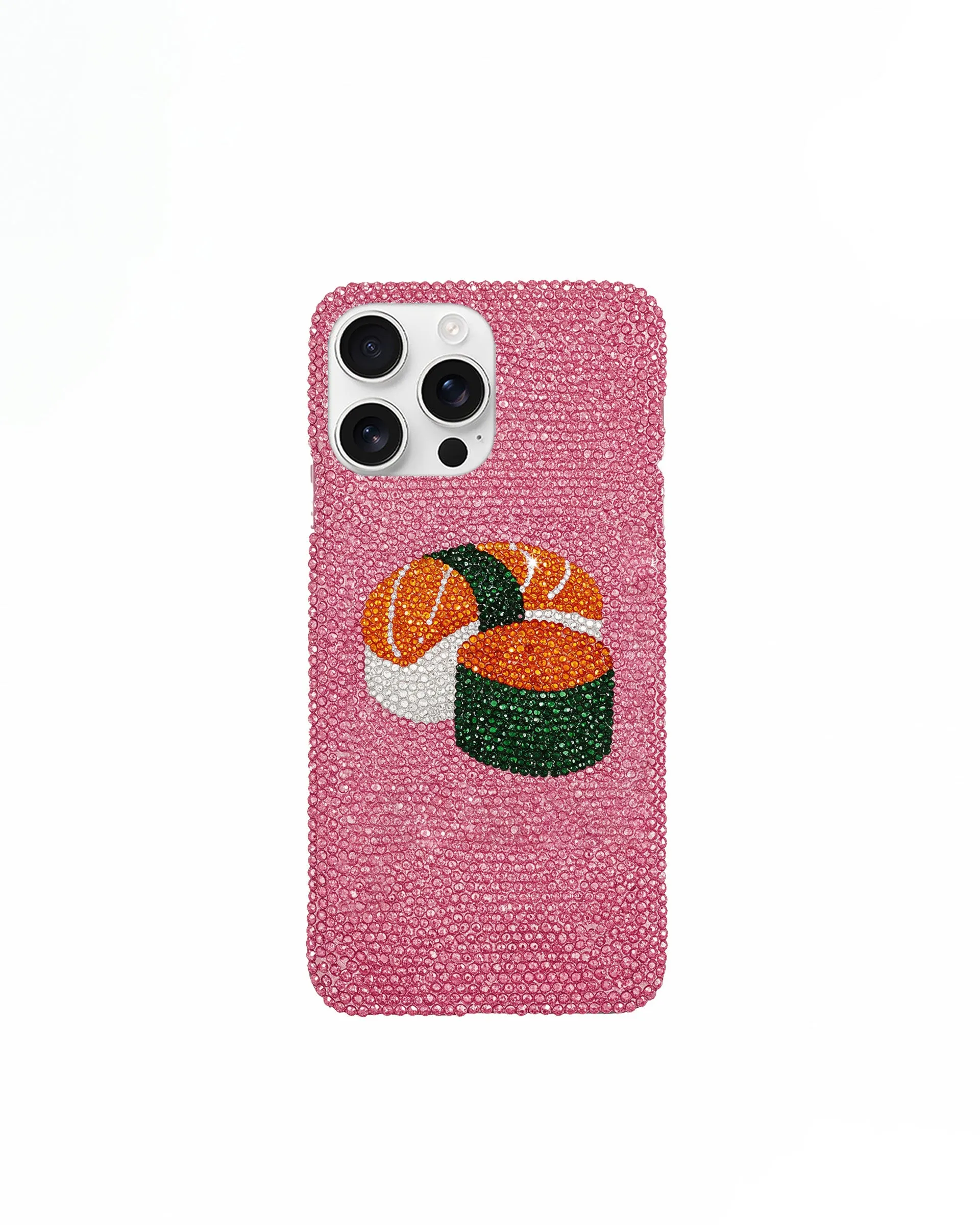 Sushi Artificial Crystal Phone Case – Pink sold by JW PEI