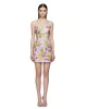 Sequined Strapless Mini Dress – Purple sold by JW PEI