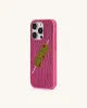 Olive Skewer Rhinestone Phone Case – Pink sold by JW PEI