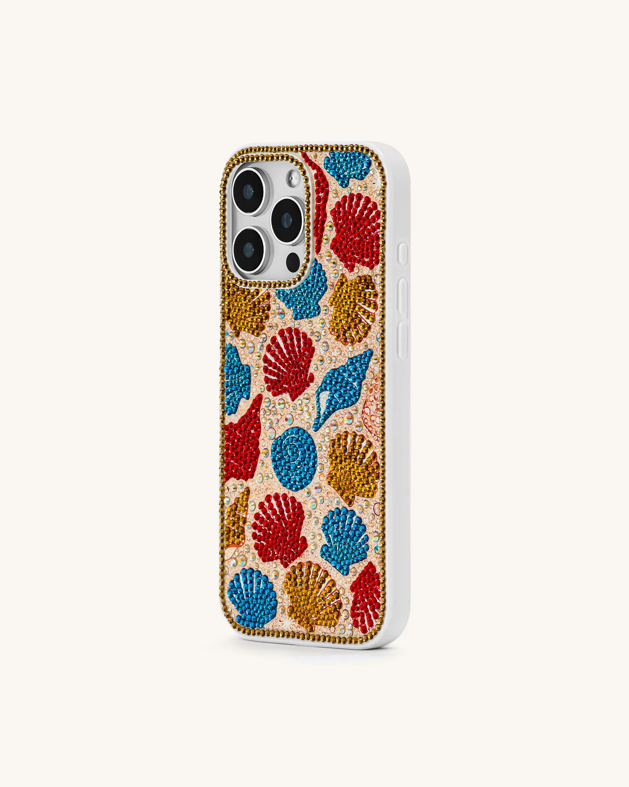 Seashell Pattern Phone Case - Multicolor Gold sold by JW PEI product image thumbnail 2
