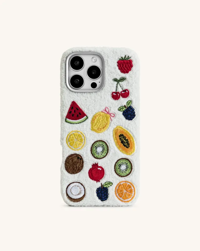 Fruit Fiesta Phone Case - Multicolor White sold by JW PEI