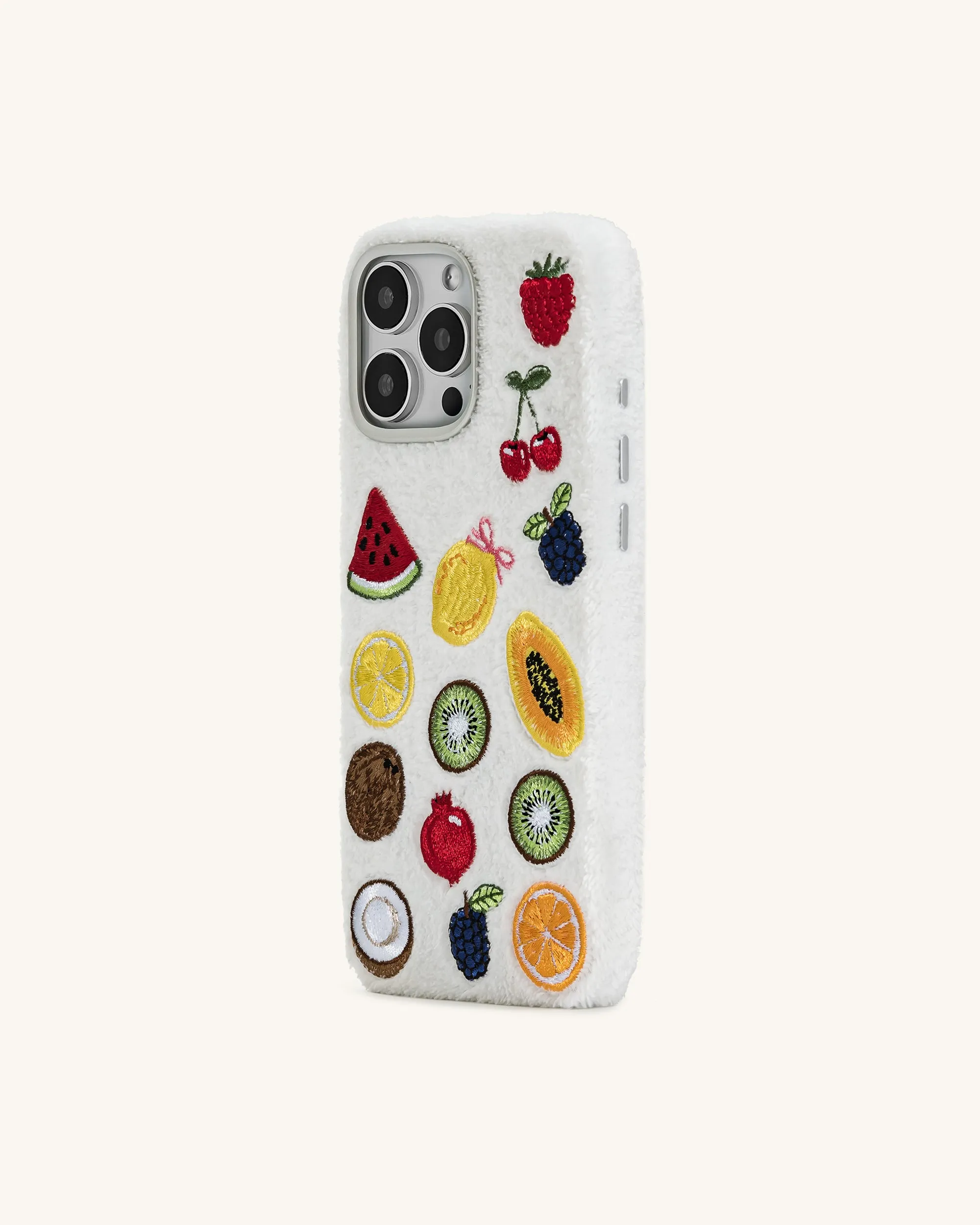 Fruit Fiesta Phone Case - Multicolor White sold by JW PEI product image thumbnail 2