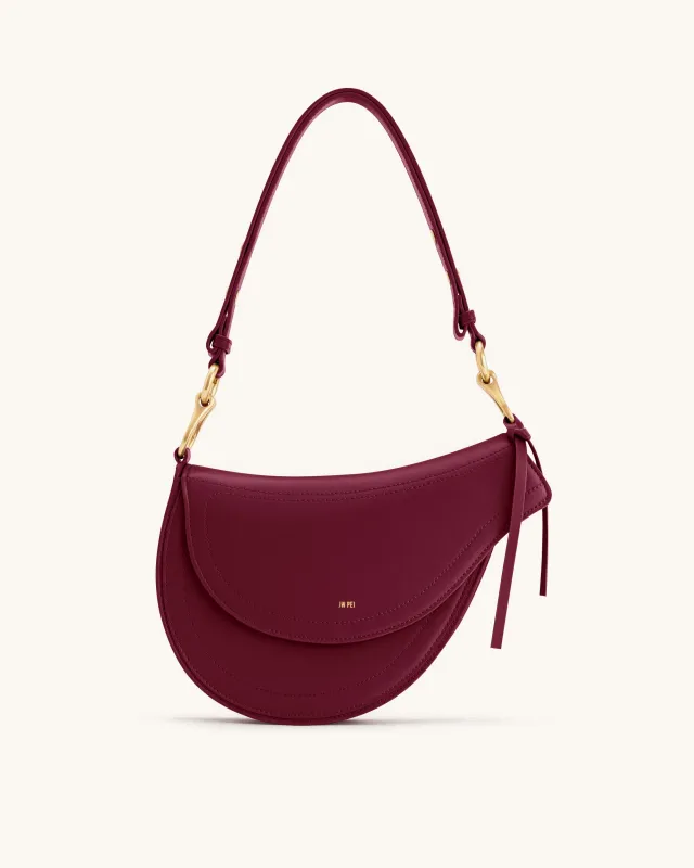 Ashlie Crossbody Bag - Burgundy sold by JW PEI