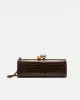 Rhea Croc-Embossed Clutch - Brown sold by JW PEI