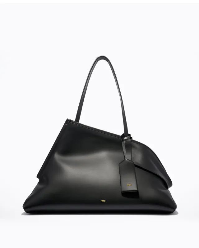 Riley Asymmetric Shoulder Bag - Black sold by JW PEI