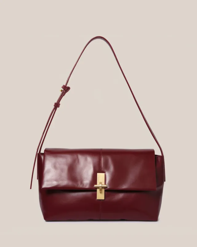 Ruby Classic Shoulder Bag - Red sold by JW PEI