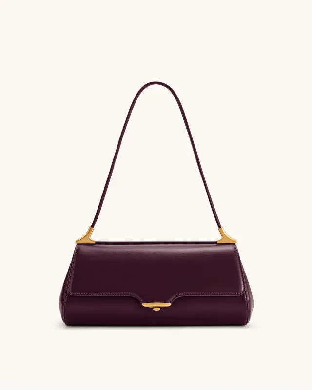 Eloise Shoulder Bag - Deep Berry sold by JW PEI