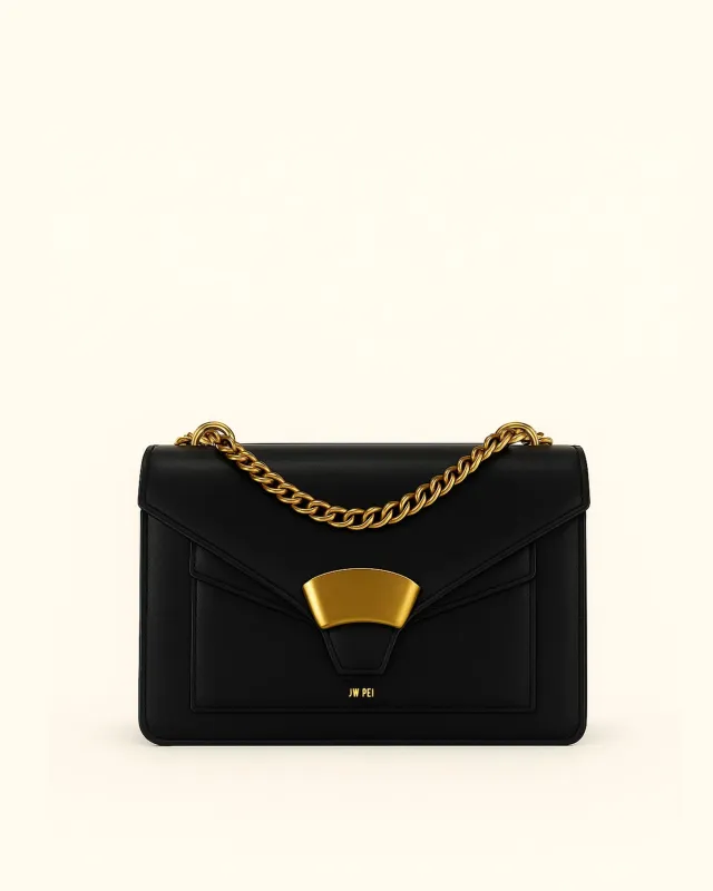 Avery Chain Bag - Black sold by JW PEI