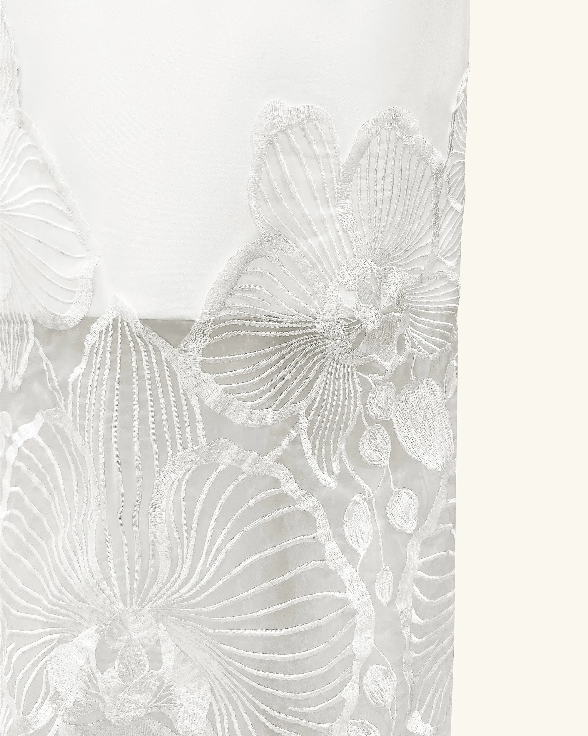 Orchid Embroidered Corset Dress - White sold by JW PEI product image thumbnail 5