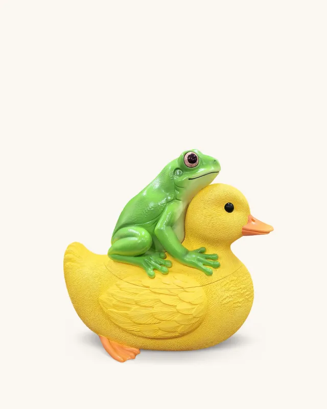 Frog and Duck Bag - Green/Yellow sold by JW PEI