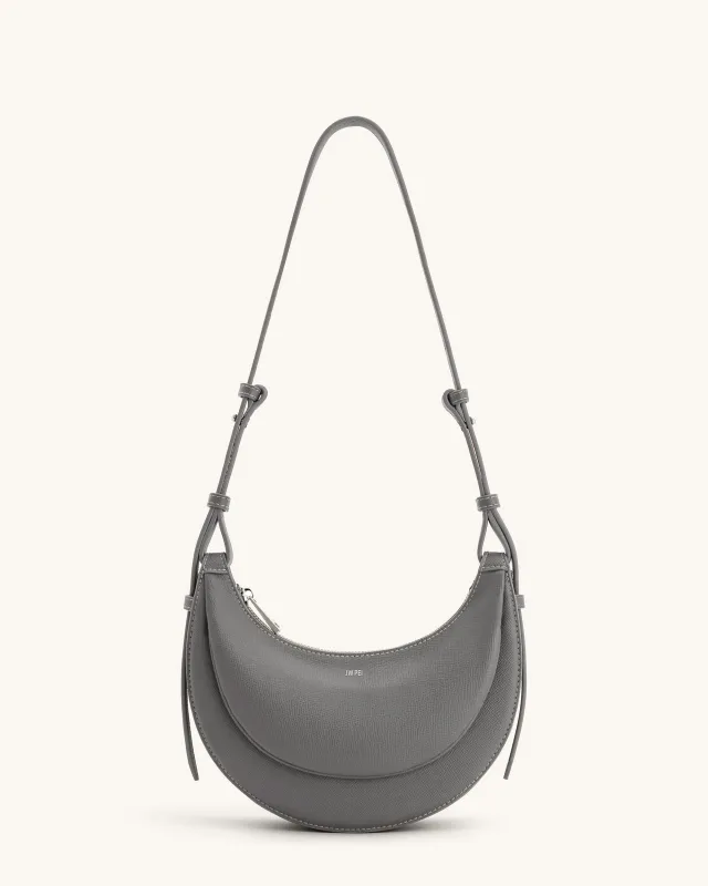 Sharon Crossbody Bag - Grey sold by JW PEI