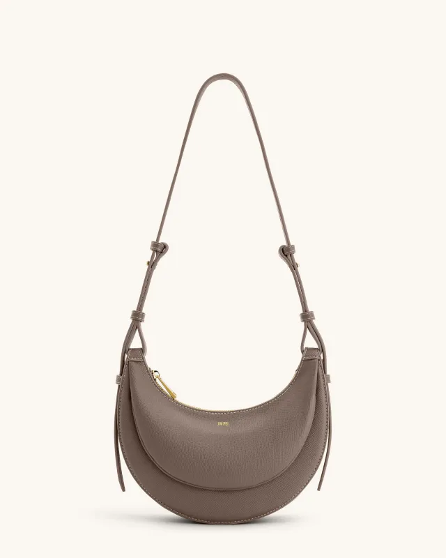 Sharon Crossbody Bag - Taupe sold by JW PEI
