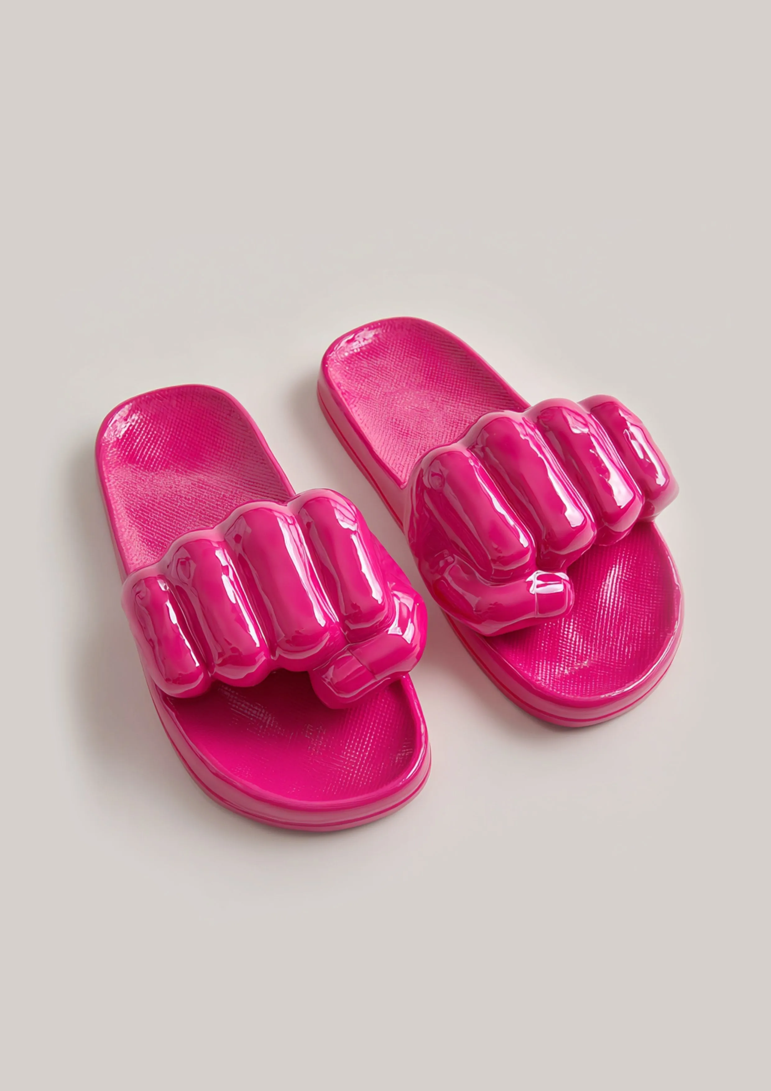 Riley Fist Slide Sandals – Pink sold by JW PEI