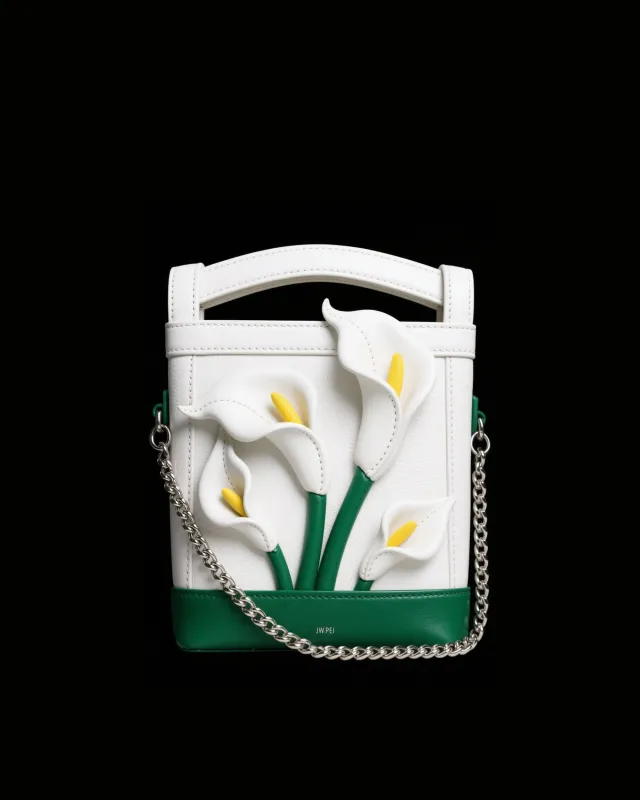 Calla Lily Box Bag - White sold by JW PEI