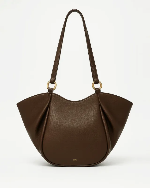 Luna Crescent Shoulder Bag - Brown sold by JW PEI