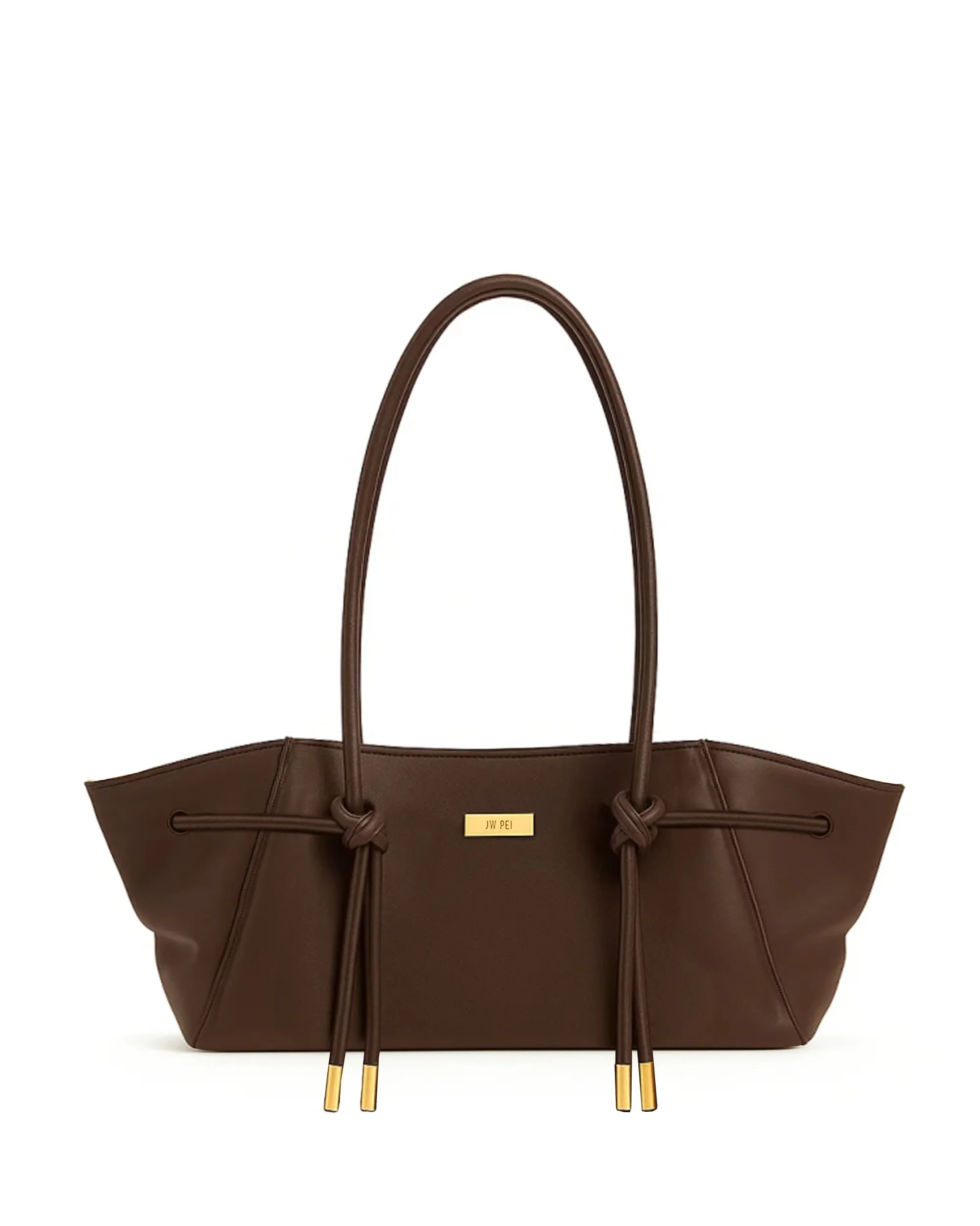 Knotted Tote Bag - Brown sold by JW PEI