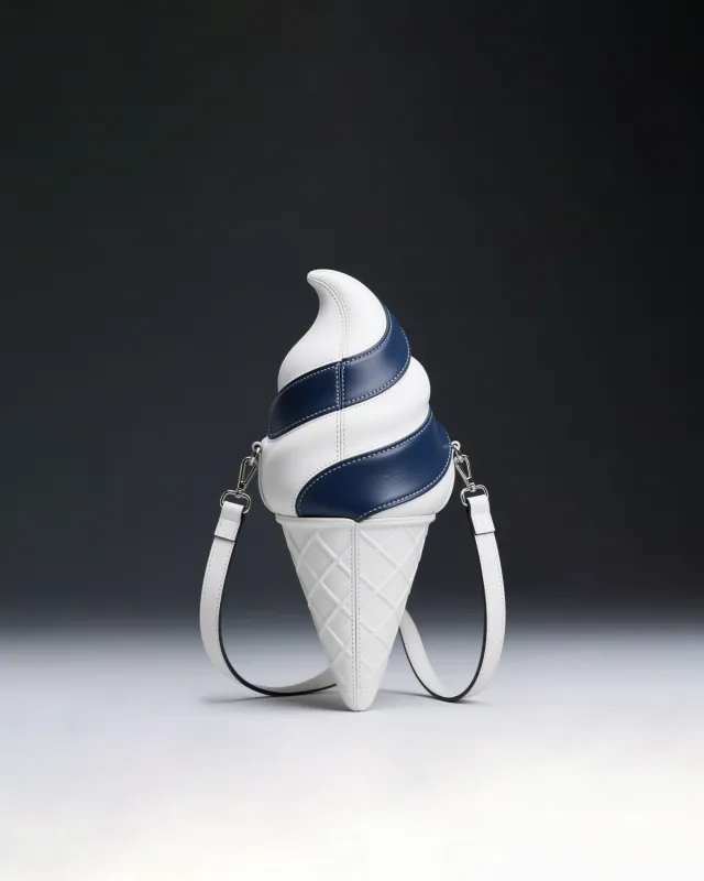 Scoops Ice Cream Cone Bag - White sold by JW PEI