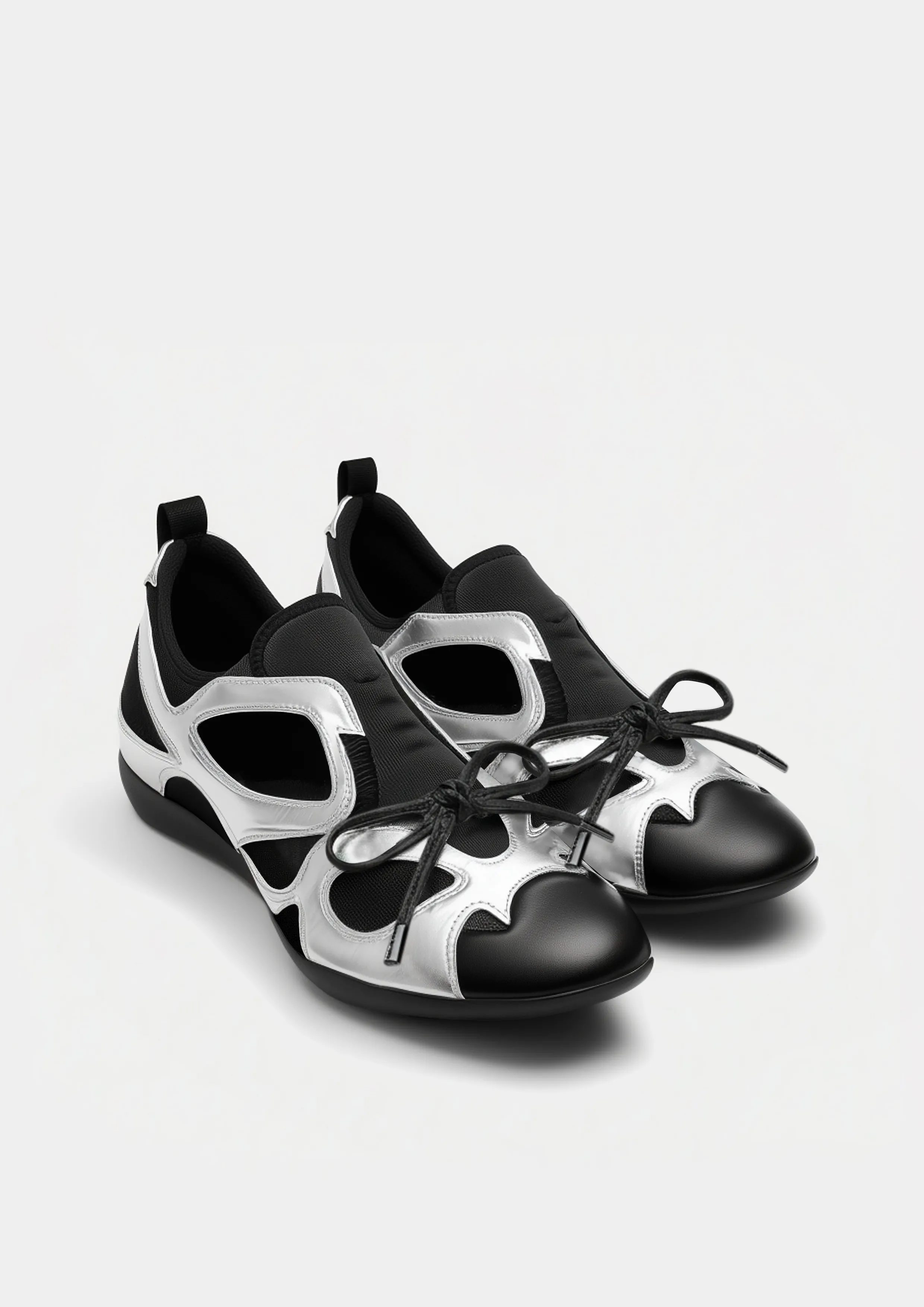 Amelia Cut-Out Sneakers – Black sold by JW PEI