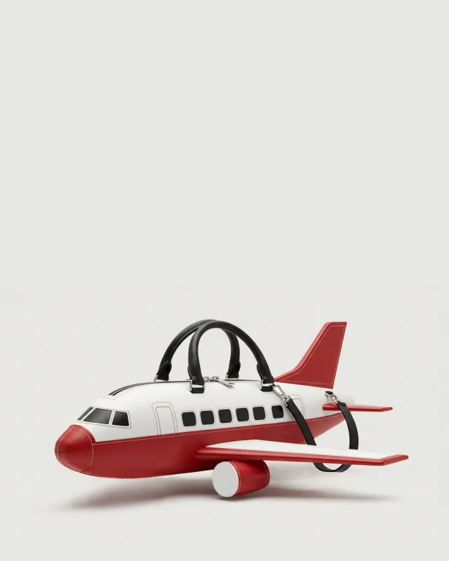 Jetliner Top Handle Bag - Red sold by JW PEI