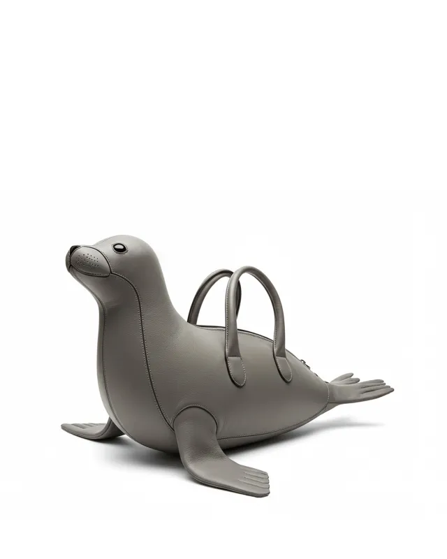 Noah Seal Top Handle Bag - Grey sold by JW PEI