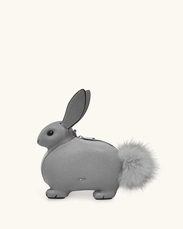Alena Bunny Crossbody Bag - Grey sold by JW PEI