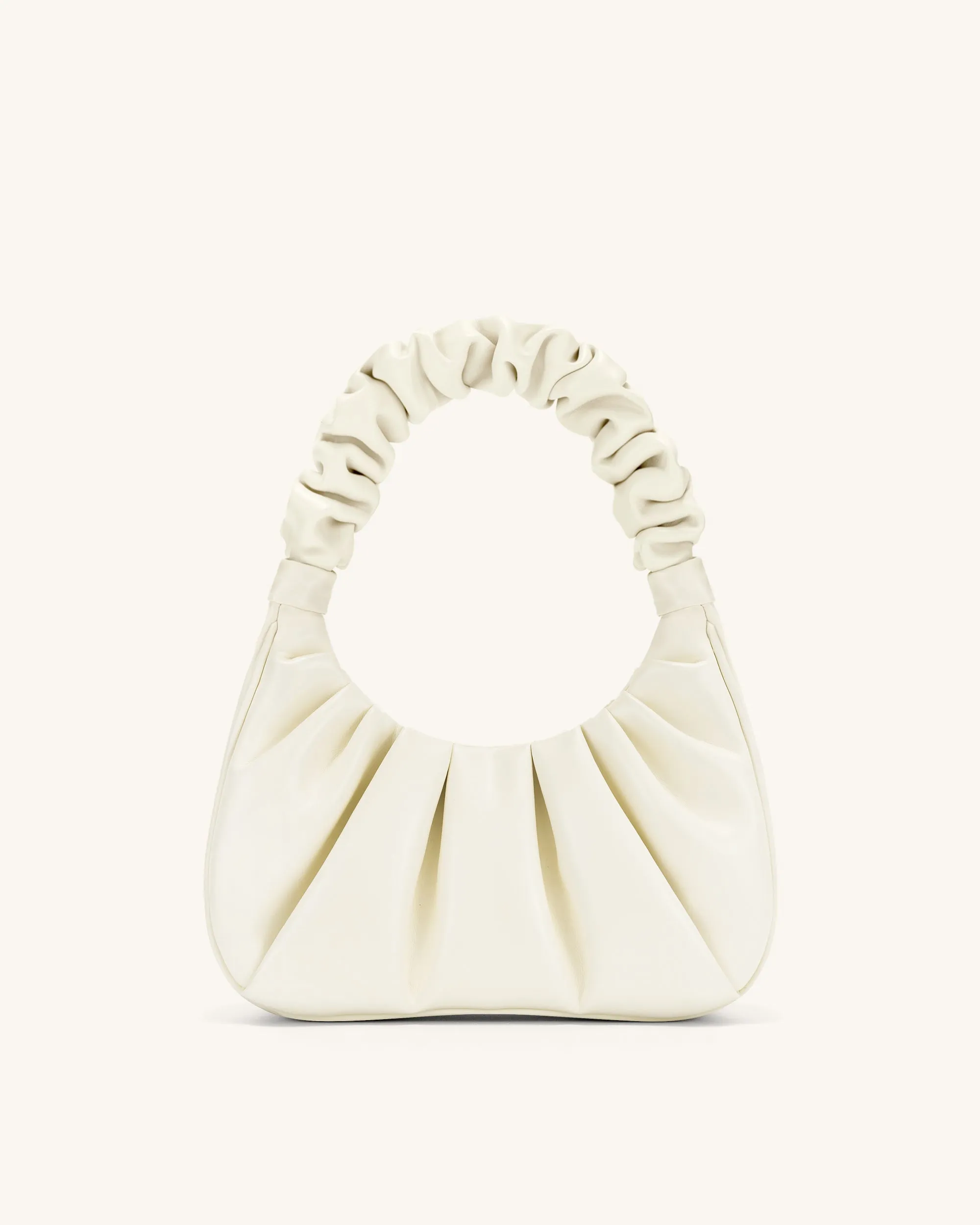 Gabbi Ruched Hobo Handbag - White sold by JW PEI product image thumbnail 3