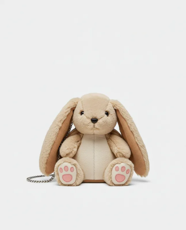 Luna Bunny Crossbody Bag - Brown sold by JW PEI