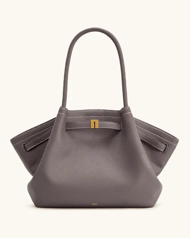 Hana Large Tote Bag - Taupe sold by JW PEI