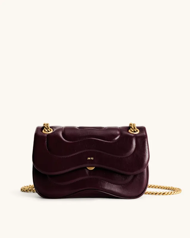 Tina Quilted Chain Crossbody - Andorra Red sold by JW PEI