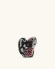 Paisley Crystal Butterfly Clutch - Black sold by JW PEI