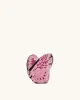 Paisley Crystal Butterfly Clutch - Pink sold by JW PEI