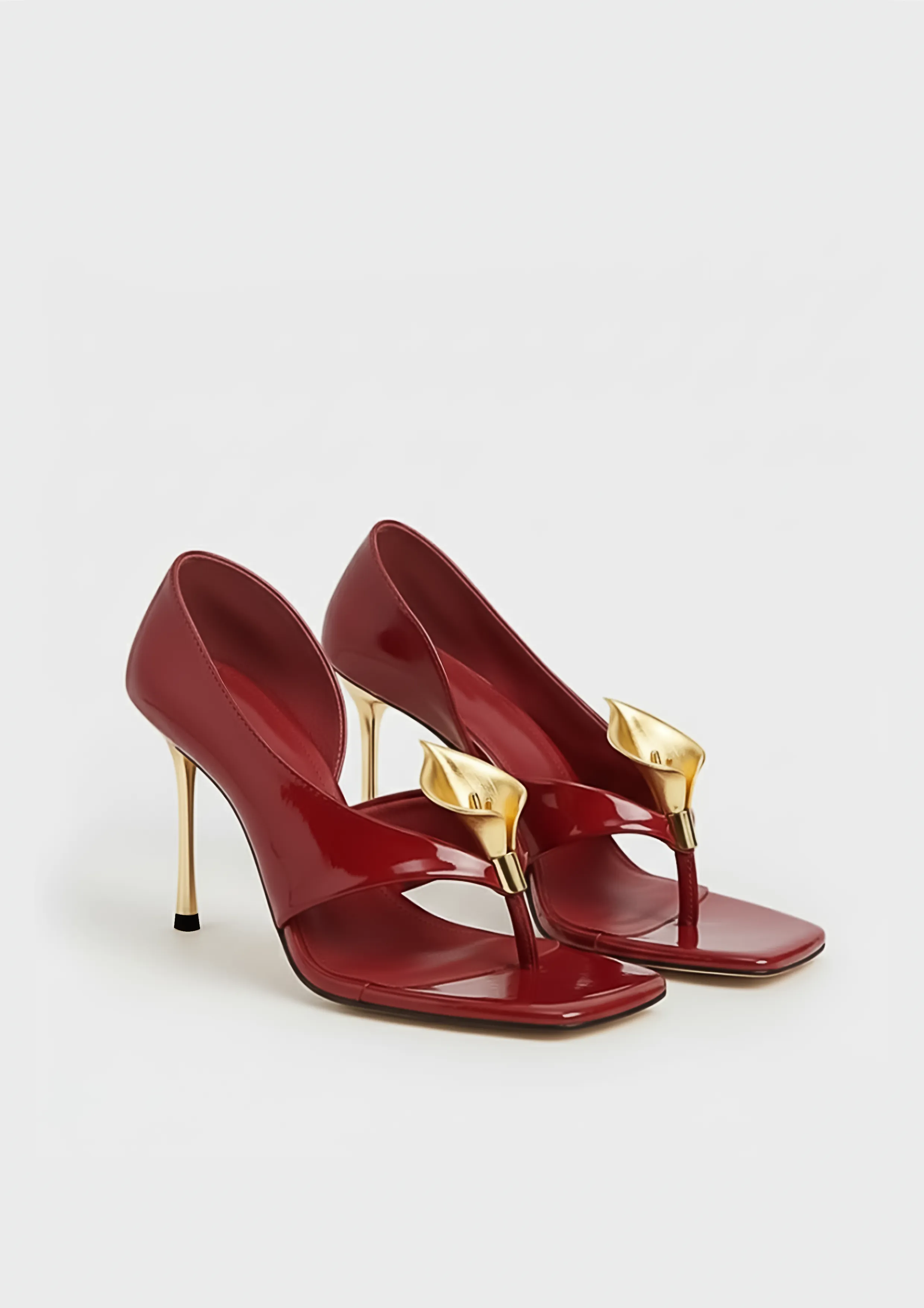 Ruby Sculpted Sandals – Red sold by JW PEI