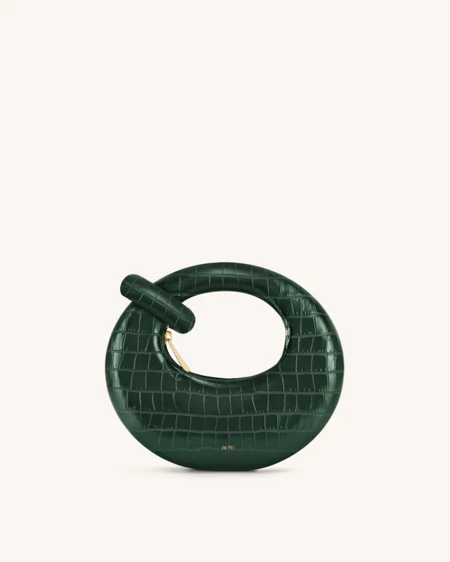 Abacus Mini Top Handle Bag - Green Croc sold by JW PEI