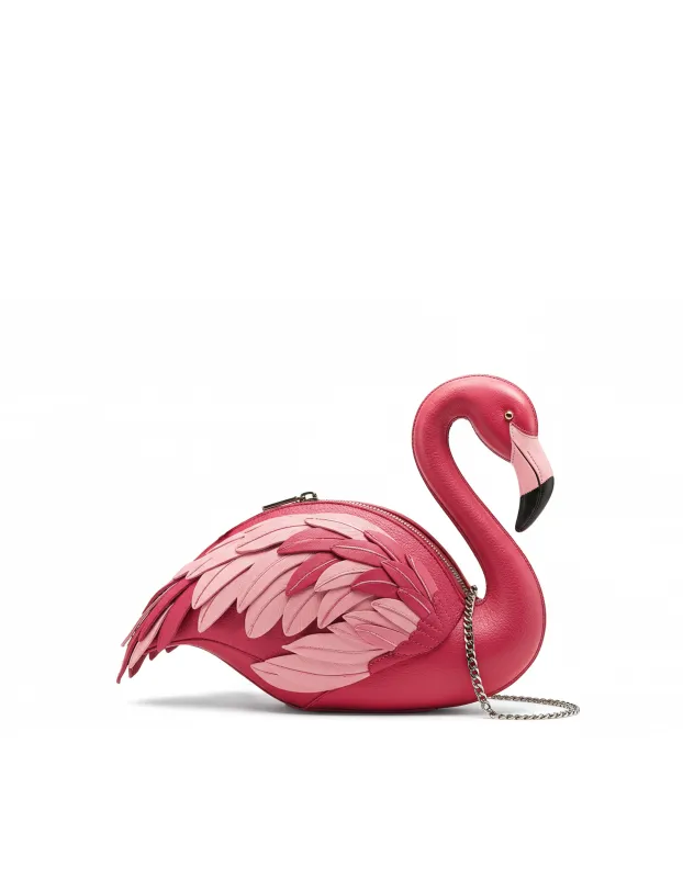 Flamingo Shoulder Bag - Pink sold by JW PEI