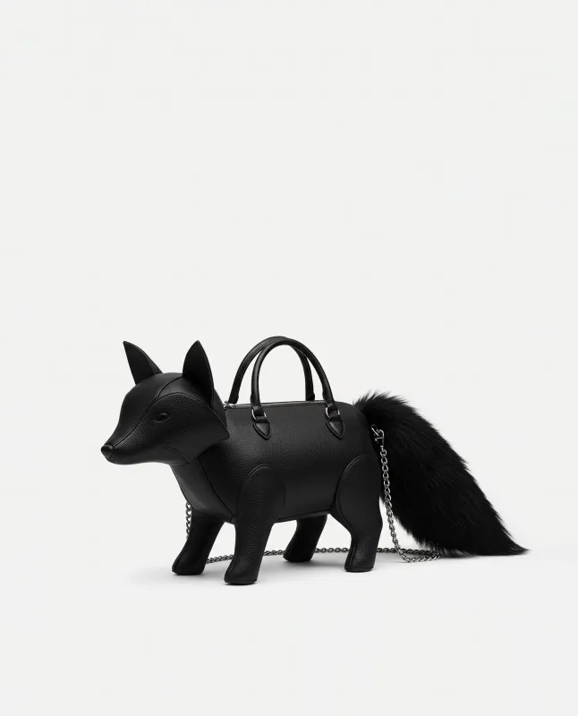 Kai Fox Shaped Bag - Black sold by JW PEI