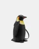 Pia Penguin Shoulder Bag - Black sold by JW PEI