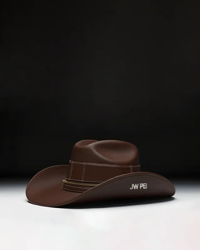 Riley Cowboy Hat Bag - Brown sold by JW PEI