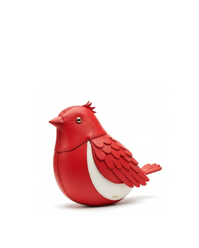 Bird Inspired Shaped Bag - Red sold by JW PEI