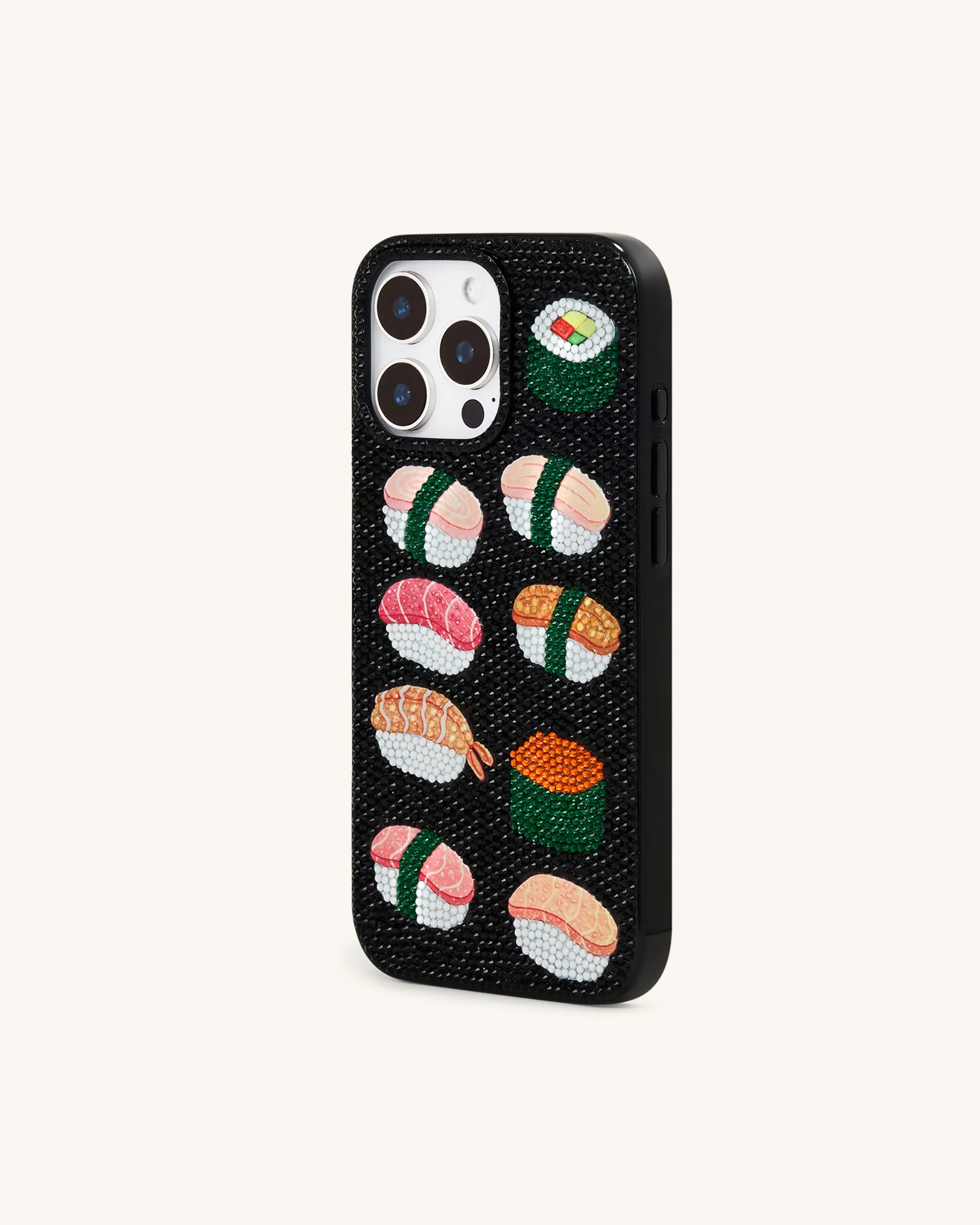 Sushi Phone Case - Multicolor Black sold by JW PEI product image thumbnail 2