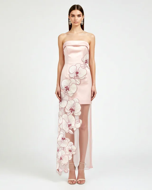 Orchid Embroidered Dress - Pink sold by JW PEI