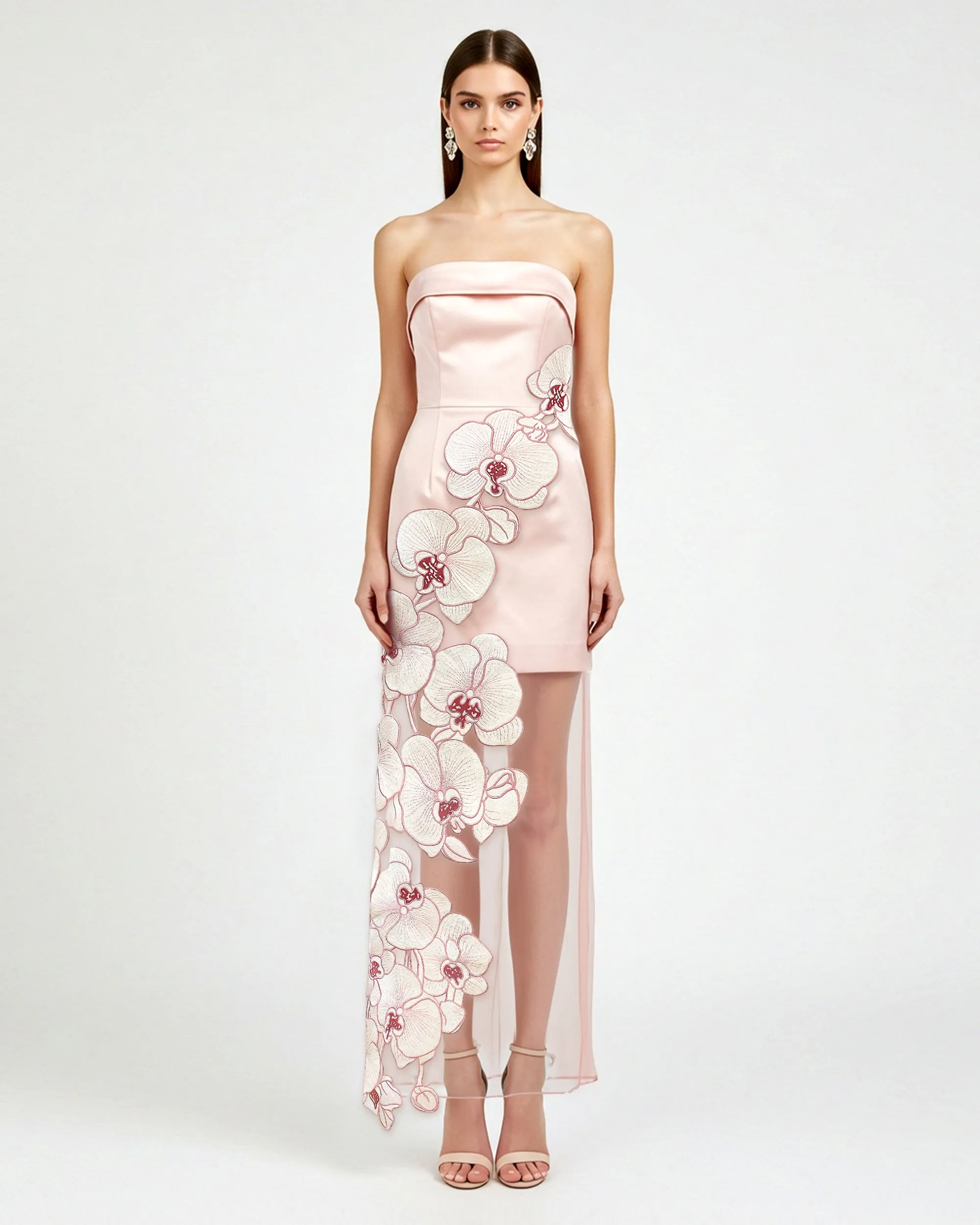 Orchid Embroidered Dress - Pink sold by JW PEI