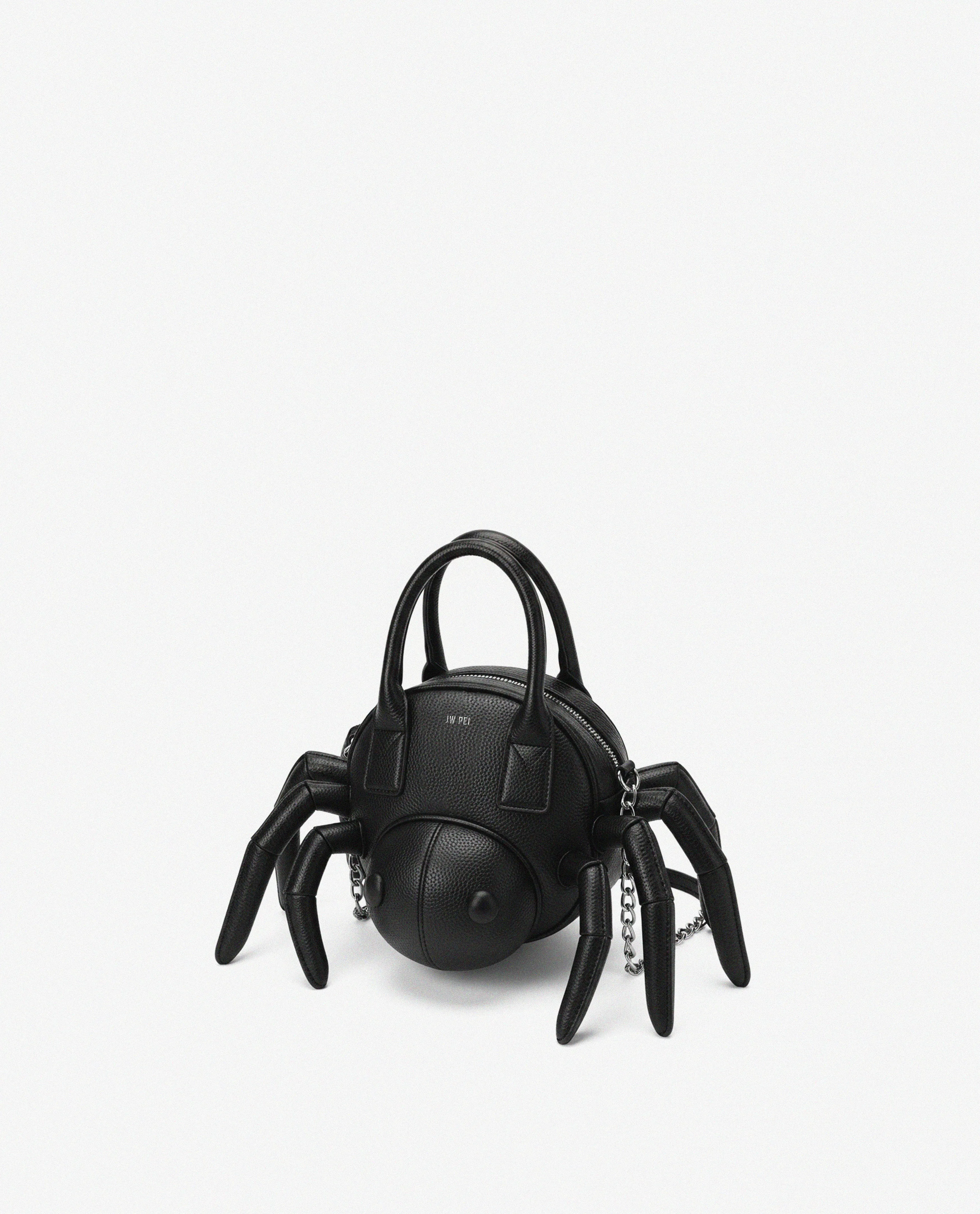 Spider Mini Top Handle Bag - Black sold by JW PEI