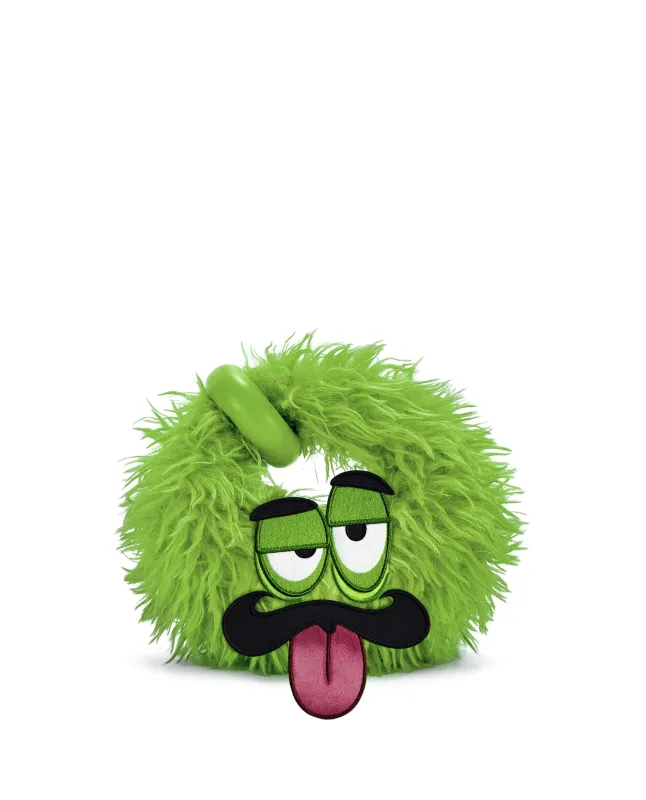 Fuzzy Face Top Handle Bag - Green sold by JW PEI