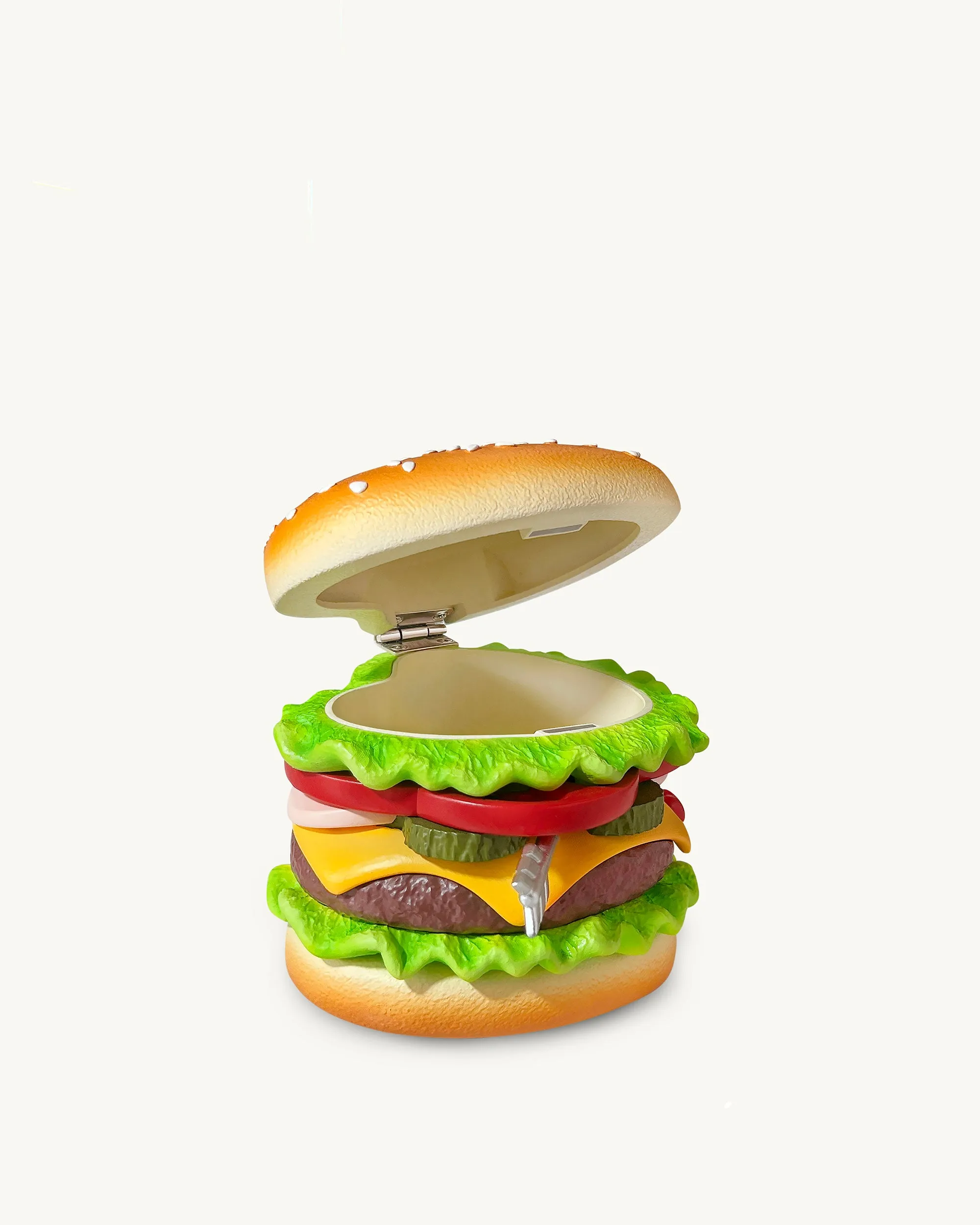 Heart Burger Novelty Clutch Bag - Multicolor sold by JW PEI product image thumbnail 4