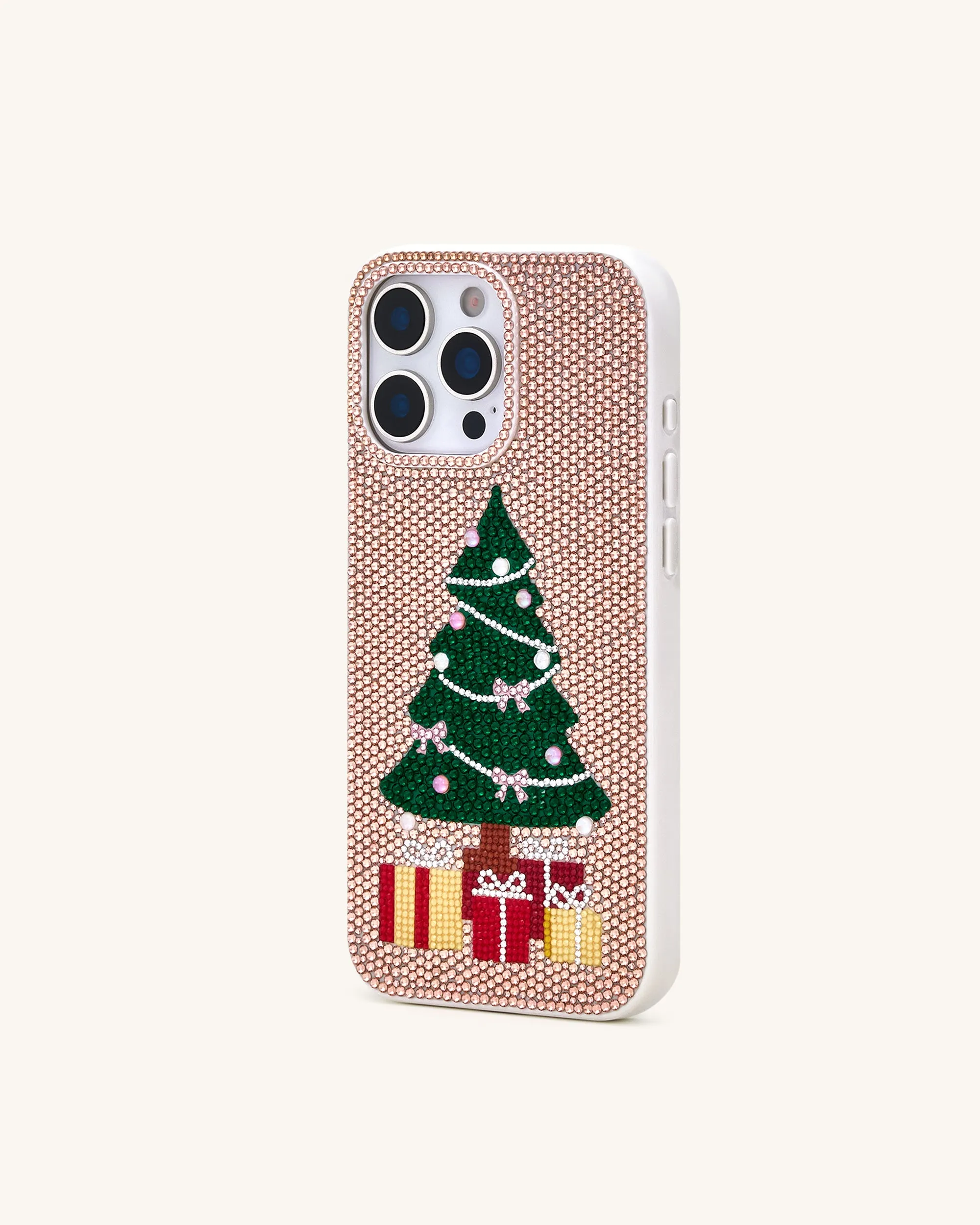 Christmas Tree Bling Phone Case - Gold sold by JW PEI product image thumbnail 2
